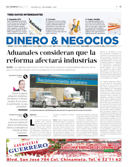 Edición impresa, hoja 9