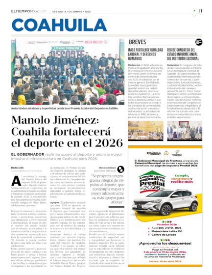 Edición impresa, hoja 11