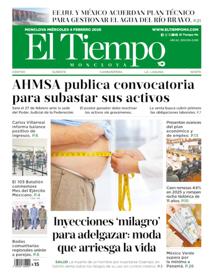 Edición impresa, hoja 1