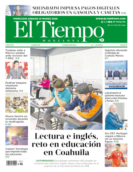 Edición impresa, hoja 1