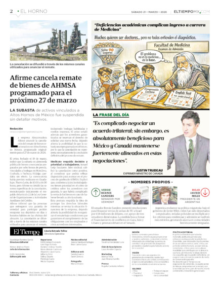 Edición impresa, hoja 2