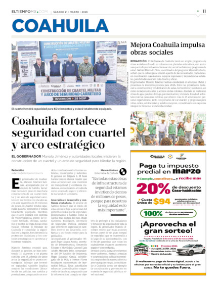 Edición impresa, hoja 11