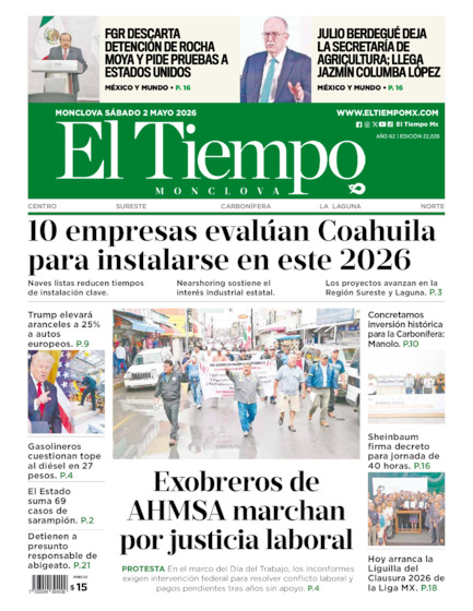 Edición impresa, hoja 1