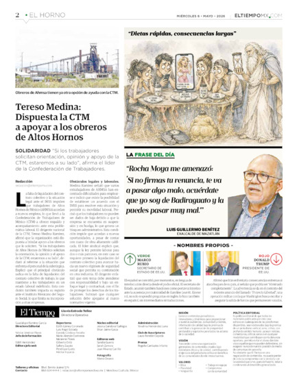 Edición impresa, hoja 2
