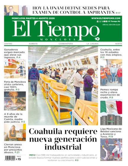 Edición impresa, hoja 1