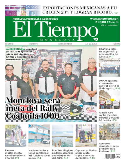 Edición impresa, hoja 1