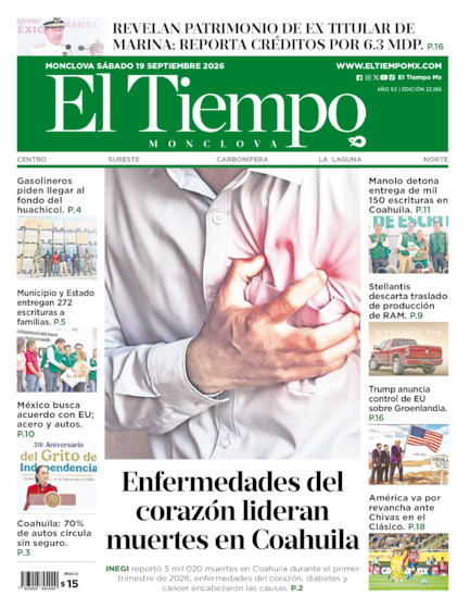Edición impresa, hoja 1